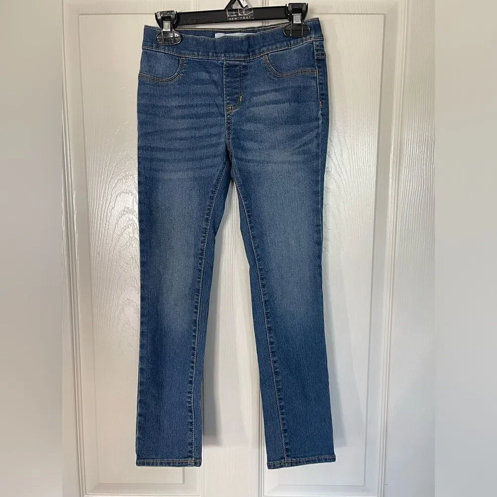 Old Navy skinny jeggings with adjustable waist size M (8)